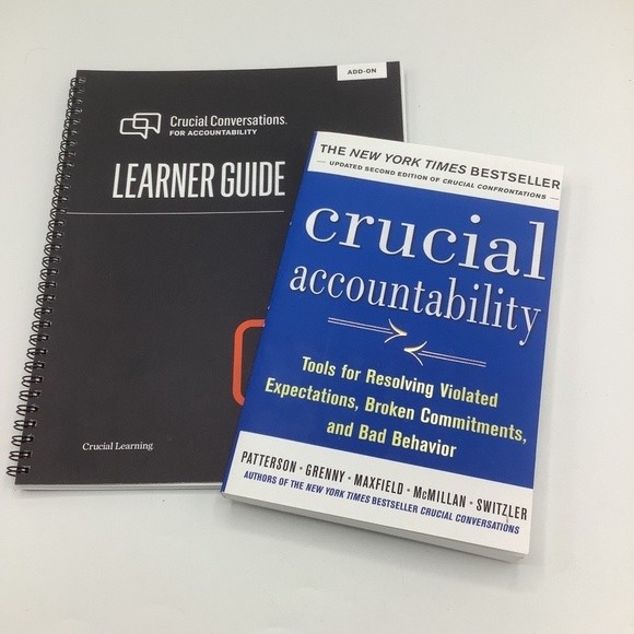 NEW Crucial Accountability Set: Book and Learner Guide NYT Bestseller - Picture 2 of 10